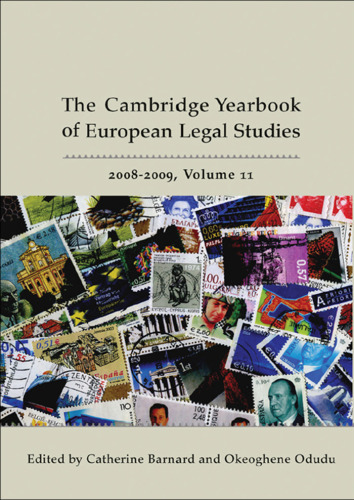 Cambridge Yearbook of European Legal Studies. Volume 11, 2008-2009