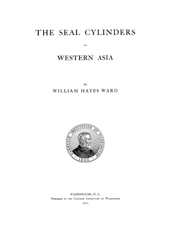 Seal Cylinders of Western Asia