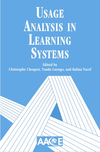 Usage Analysis in Learning Systems