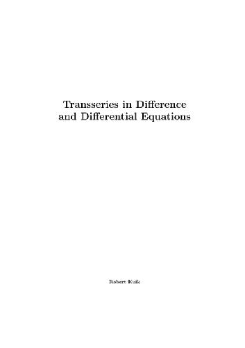 Transseries in difference and differential equations