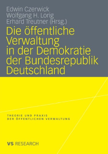 Die offentliche Verwaltung in der Demokratie der Bundesrepublik Deutschland