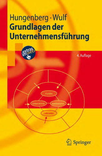 Grundlagen der Unternehmensführung: Einführung für Bachelorstudierende