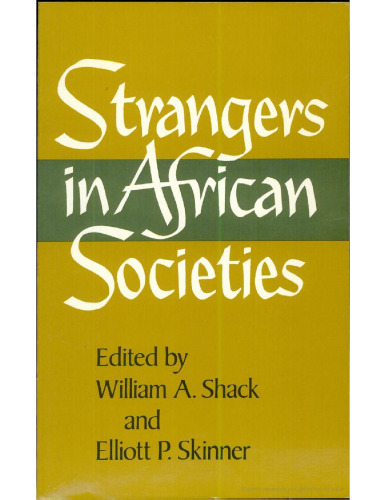 Strangers in African Societies (Campus)