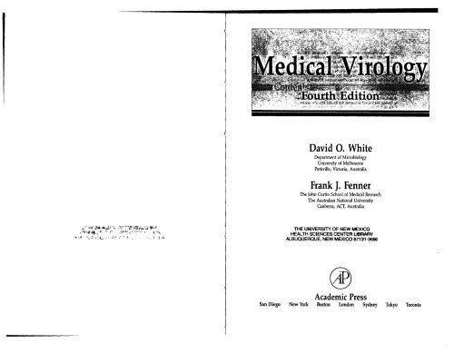 Medical Virology, Fourth Edition