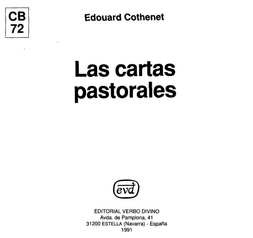 Las Cartas Pastorales