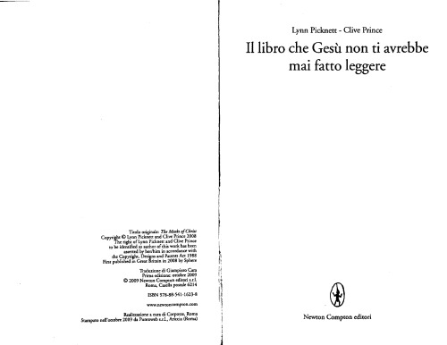 Il libro che Gesu non ti avrebbe mai fatto leggere