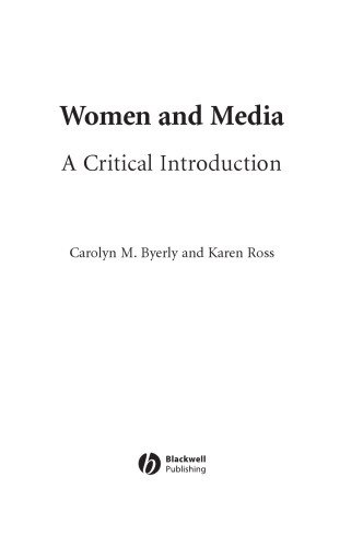 Women and Media: A Critical Introduction