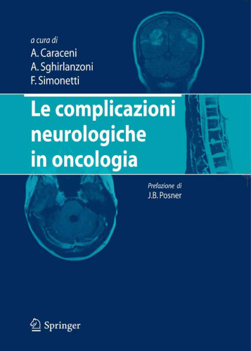 Le complicazioni neurologiche in oncologia