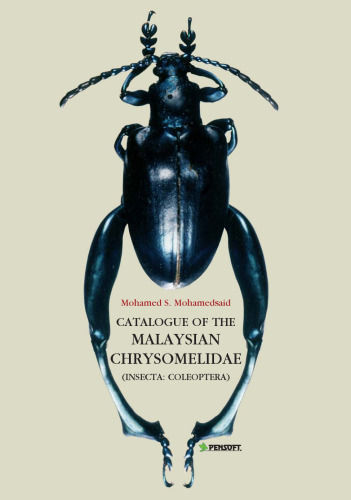 Catalogue of the Malaysian Chrysomelidae (Insecta: Coleoptera) (Faunistica)