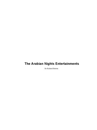 The Arabian Nights: Tales from a Thousand and One Nights (Modern Library Classics)