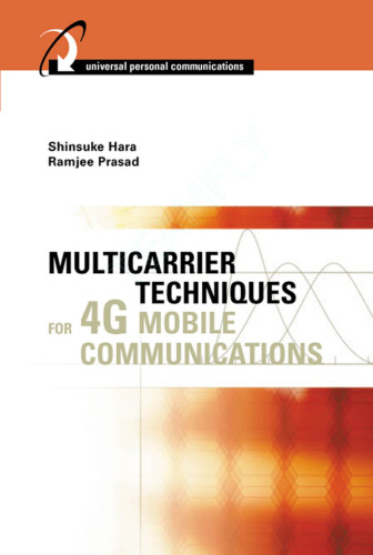 Multicarrier Techniques for 4G Mobile Communications