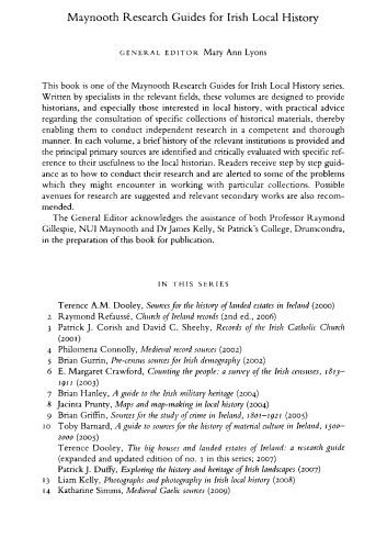 Medieval Gaelic Sources (Maynooth Research Guides for Irish History)