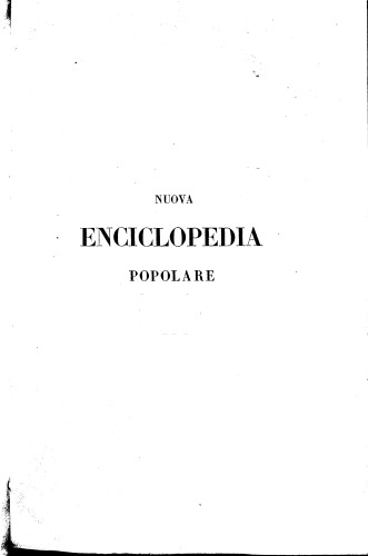 nuova enciclopedia popolare ovvero dizionario generale di scienze, lettere, arti, storia, geografia, ecc. ecc. - volume 4 (CNEORO-DYCK)