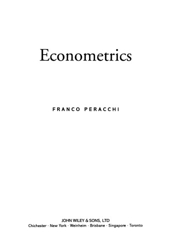 Econometrics