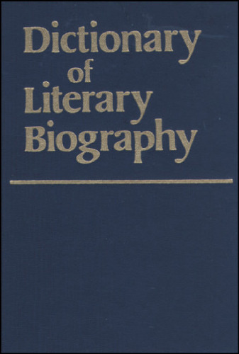 Dictionary of Literary Biography Volume 329: Nobel Prize Laureates in Literature: Agnon-Eucken (Part 1)