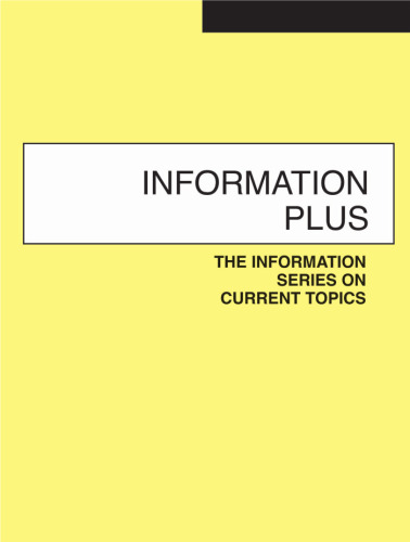 Weight in America: Obesity, Eating Disorders, and  Other Health Risks (Information Plus Reference Series)