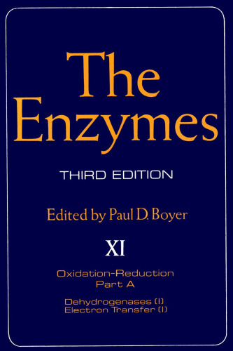 Oxidation-Reduction, Part A (Dehydrogenases (I), Electron Transfer (I)), 3rd Edition