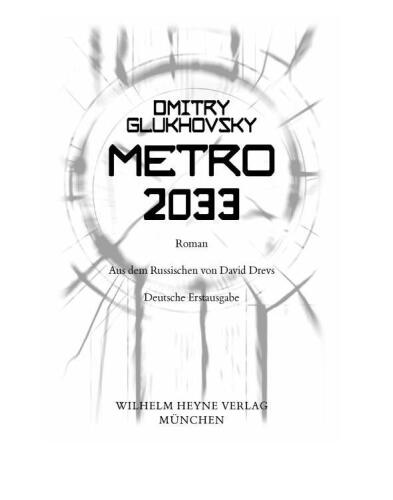 Metro 2033: Roman (German)