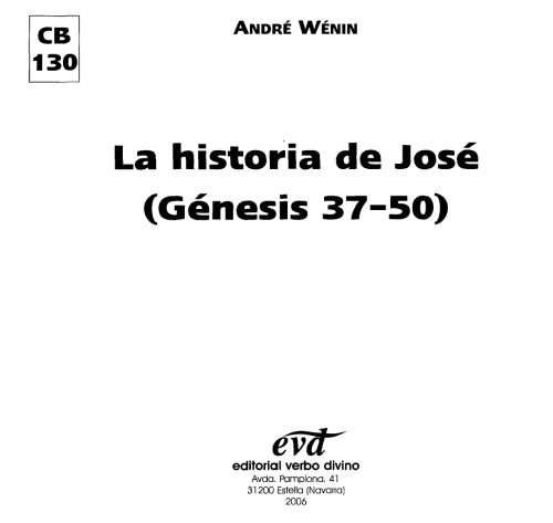 La Historia de José (Génesis 37-50)