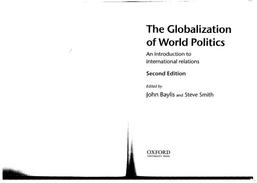 The Globalization of World Politics: An Introduction to International Relations, 2nd ed.