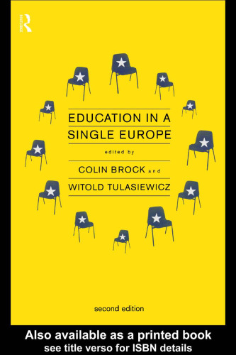 Education in A Single Europe: Second Edition