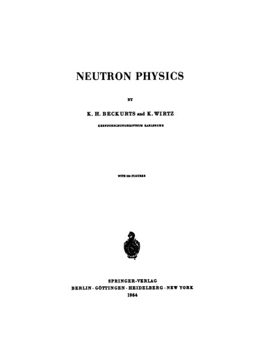 Neutron physics