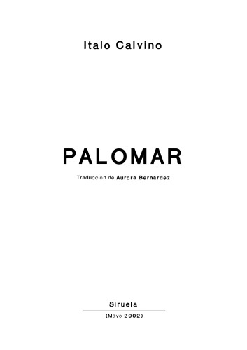 Palomar  Spanish