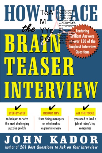 How to Ace the Brainteaser Interview