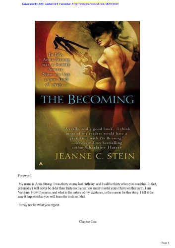 The Becoming (The Anna Strong Chronicles, Book 1)