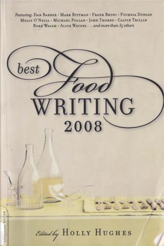 Best Food Writing 2008