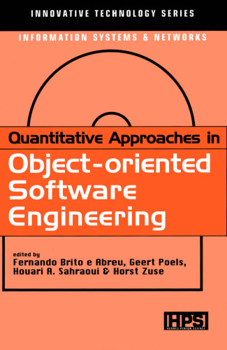 Quantitative Approaches in Object-Oriented Software Engineering (Innovative Technology Series: Information Systems and Networks)