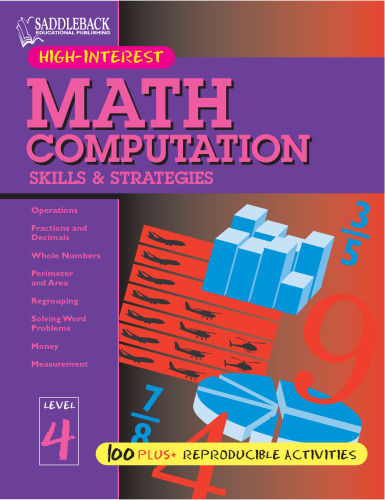 Math Computation Skills & Strategies Level 4 (Math Computation Skills & Strategies)