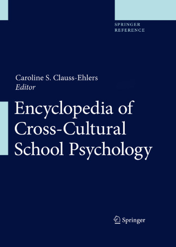 Encyclopedia of Cross-Cultural School Psychology