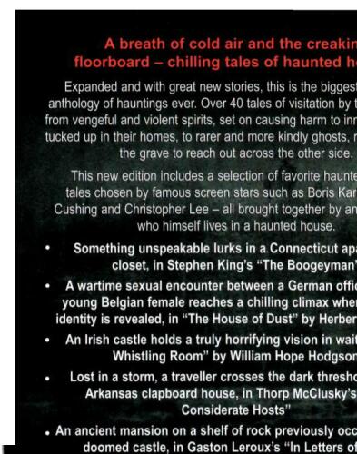 The Mammoth Book of Haunted House Stories