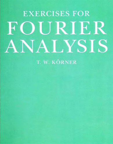 Exercises for Fourier analysis