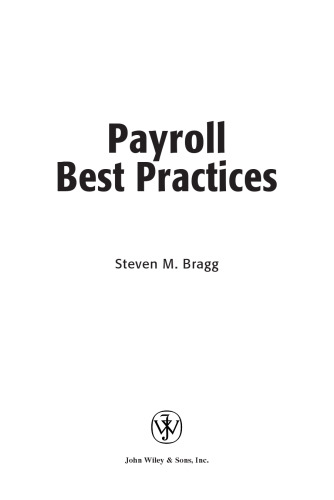 Payroll Best Practices