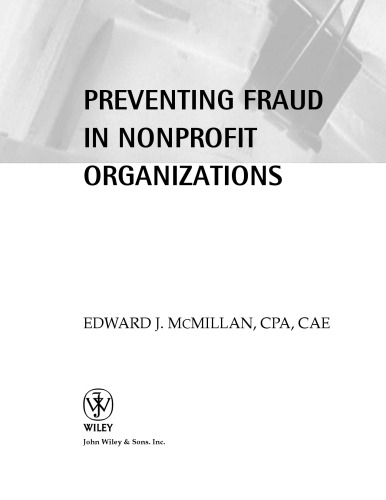 Preventing Fraud in Nonprofit Organizations