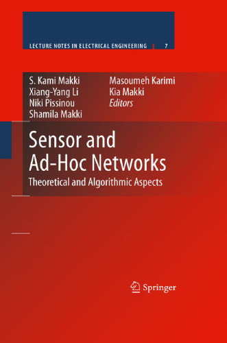 Sensor and Ad Hoc Networks: Theoretical and Algorithmic Aspects