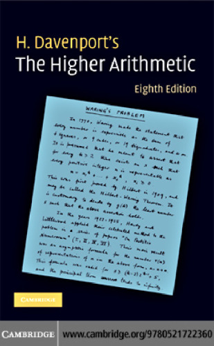 The Higher Arithmetic: An Introduction to the Theory of Numbers, 8th Edition