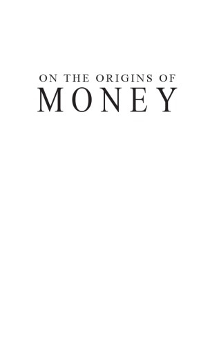 On The Origins of Money