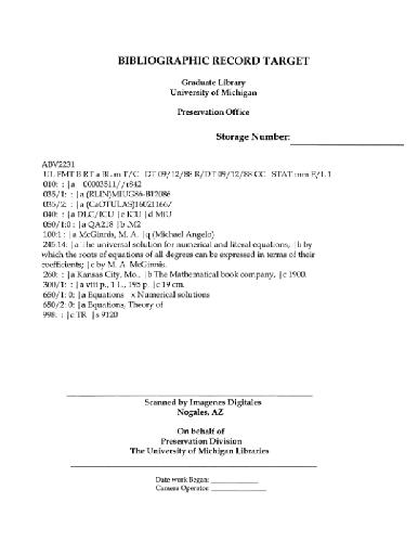 Universal solution for algebraic equations of all degrees in terms of their coefficients