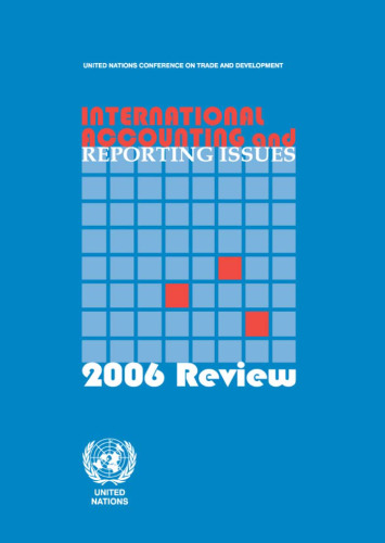 International Accounting and Reporting Issues: 2006 Review