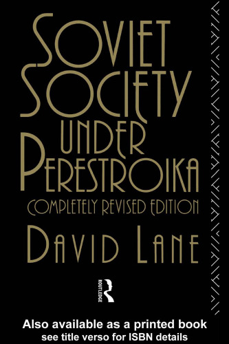 Soviet Society under Perestroika (Soviet Studies)