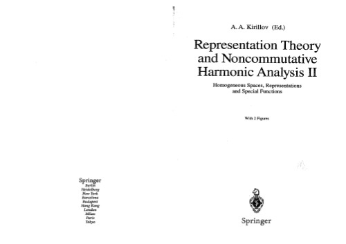 Harmonic Analysis on Homogeneous Spaces