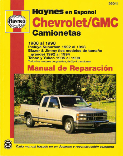 CHEVROLET PICK-UP, 1988-1998 (SPANISH) (Haynes En Espanol)