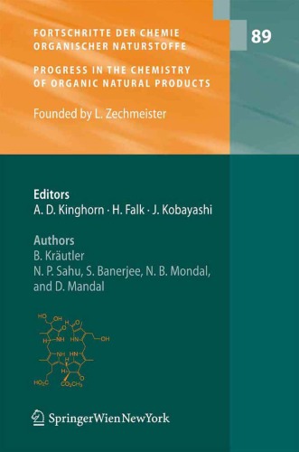 Progress in the Chemistry of Organic Natural Products, Volume 89