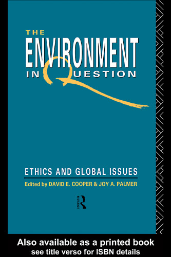 The Environment in Question: Ethics and Global Issues