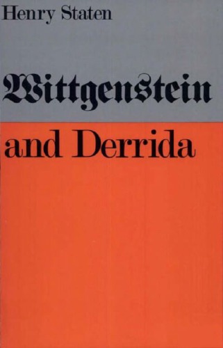 Wittgenstein and Derrida