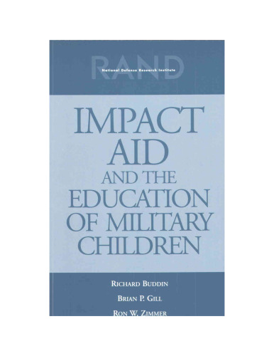 Impact Aid and the Education of Military Children