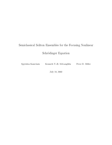 Semiclassical Soliton Ensembles for the Focusing Nonlinear Schrödinger Equation